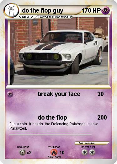 Pokemon do the flop guy