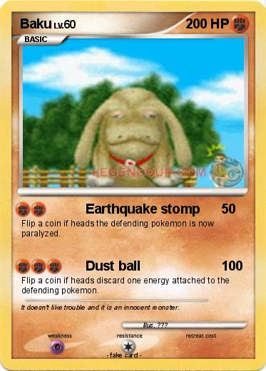Pokemon Baku