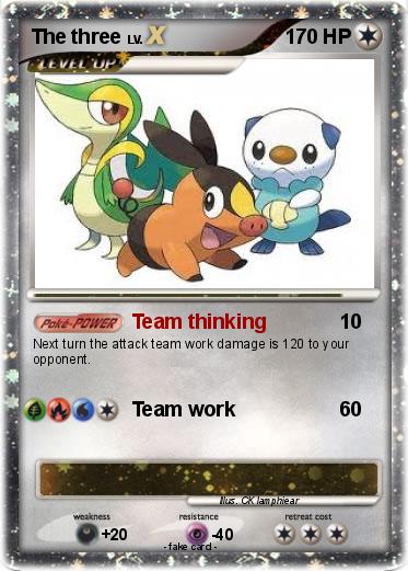 Pokemon The three
