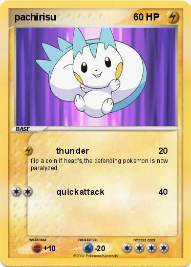 Pokemon pachirisu