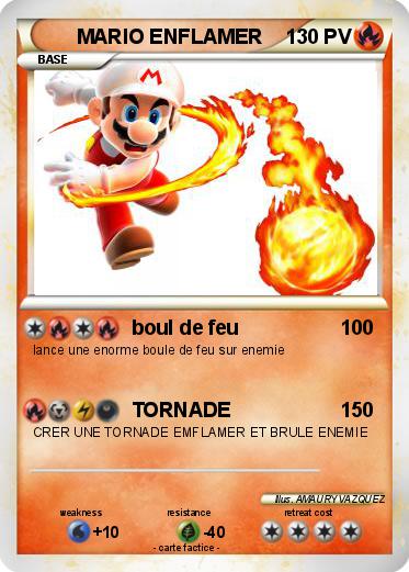 Pokemon MARIO ENFLAMER