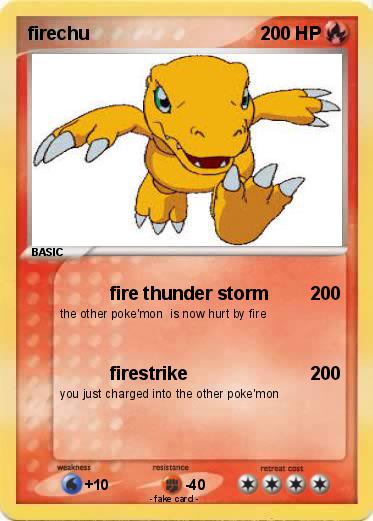Pokemon firechu