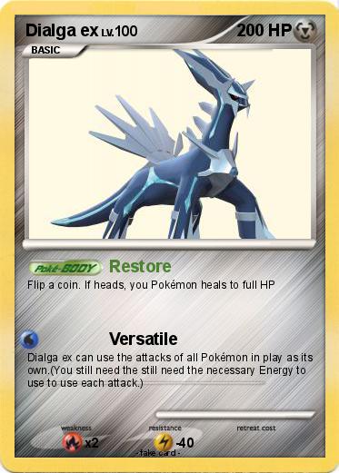 Pokemon Dialga ex