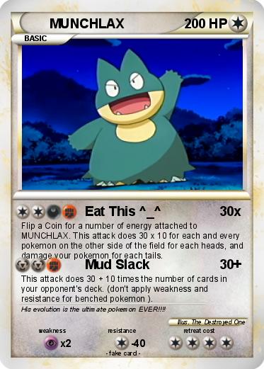 Pokemon MUNCHLAX
