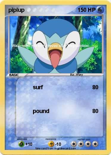 Pokemon piplup