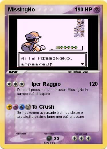 Pokemon MissingNo