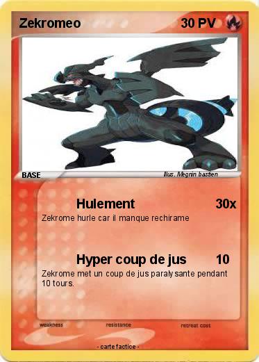 Pokemon Zekromeo