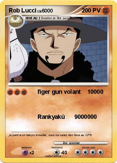 Pokemon Rob Lucci