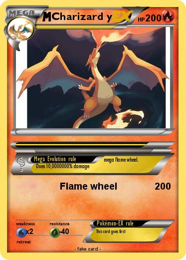 Pokemon Charizard y