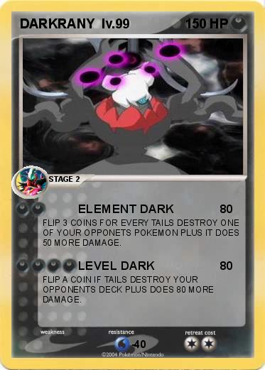 Pokemon DARKRANY  lv.99