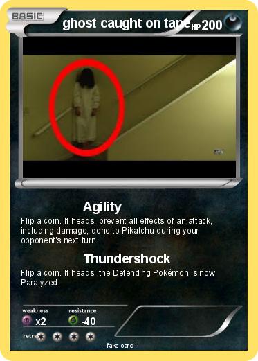 Pokemon ghost caught on tape