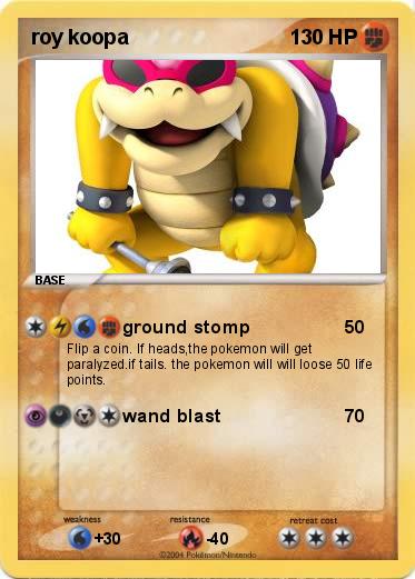 Pokemon roy koopa