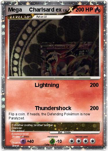 Pokemon Mega     Charlsard ex