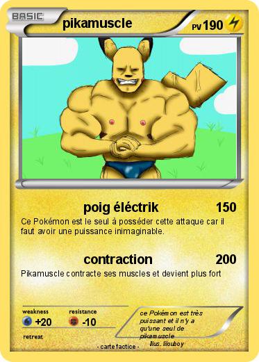 Pokemon pikamuscle