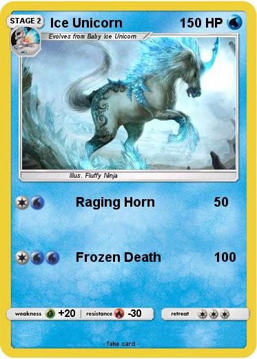 Pokemon Ice Unicorn