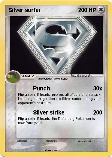 Pokemon Silver surfer