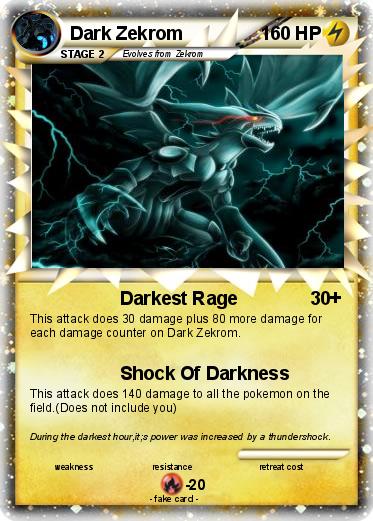 Pokemon Dark Zekrom
