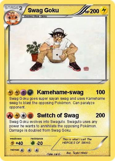Pokemon Swag Goku