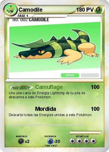 Pokemon Camodile