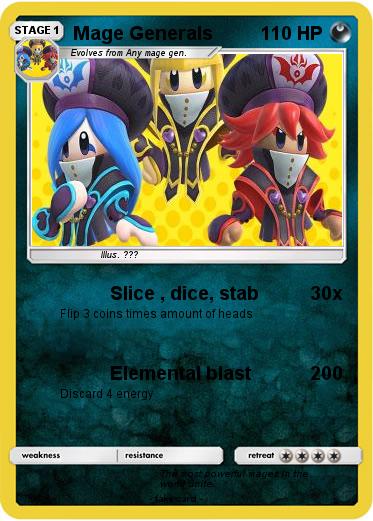 Pokemon Mage Generals