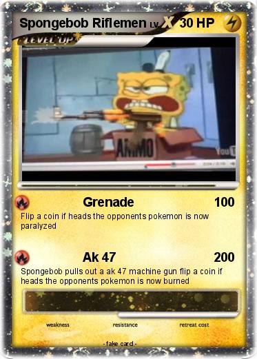 Pokemon Spongebob Riflemen