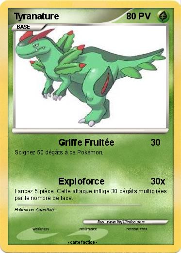 Pokemon Tyranature
