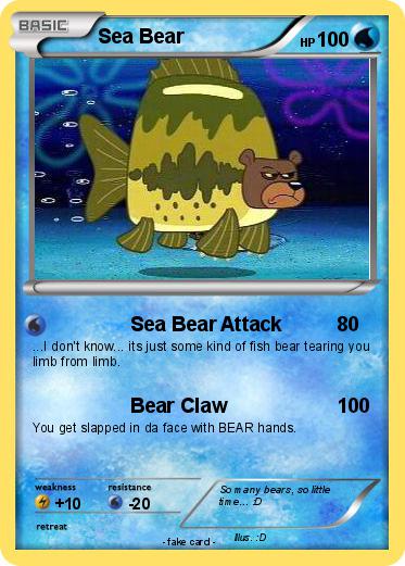 Pokemon Sea Bear