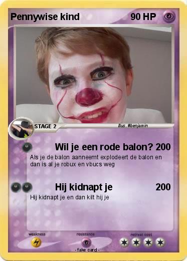 Pokemon Pennywise kind