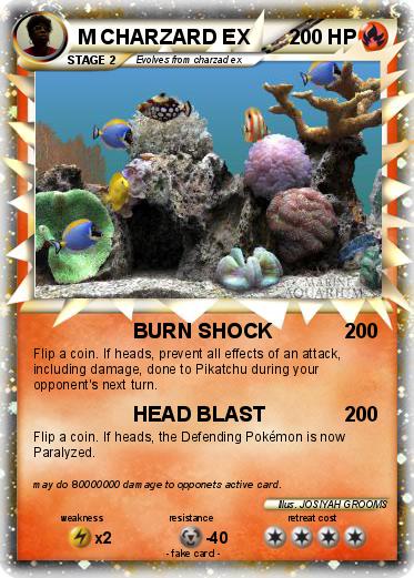 Pokemon M CHARZARD EX