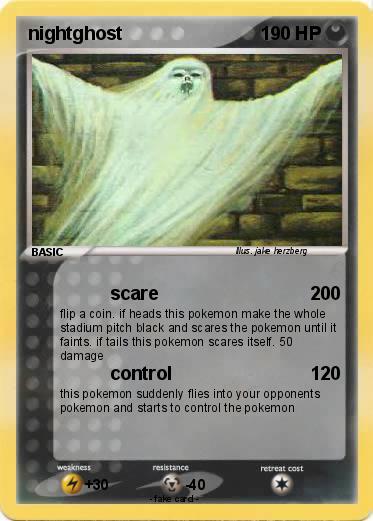 Pokemon nightghost