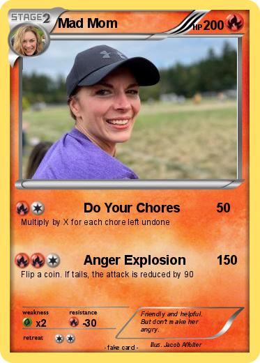 Pokemon Mad Mom
