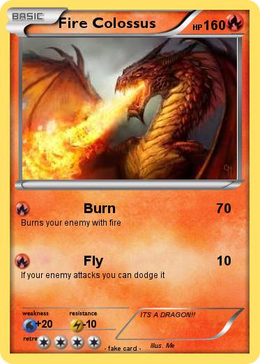 Pokemon Fire Colossus