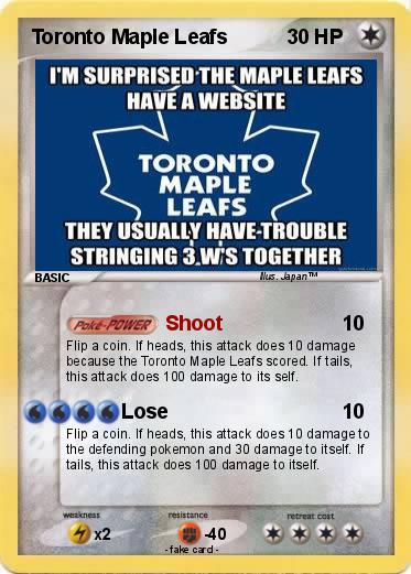 Pokemon Toronto Maple Leafs