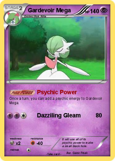 Pokemon Gardevoir Mega