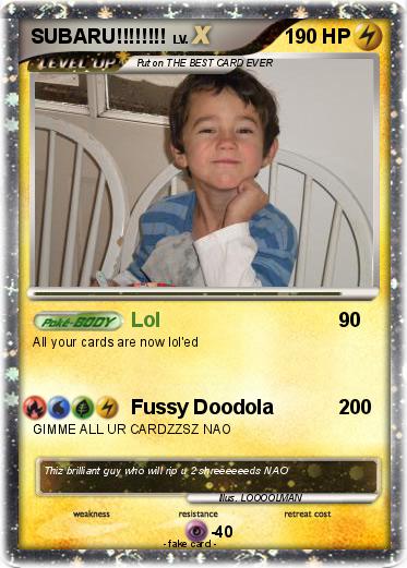 Pokemon SUBARU!!!!!!!!