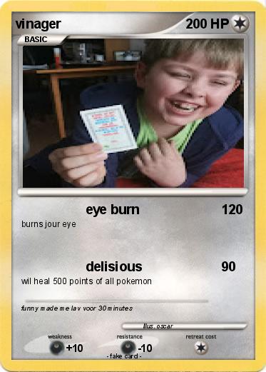 Pokemon vinager