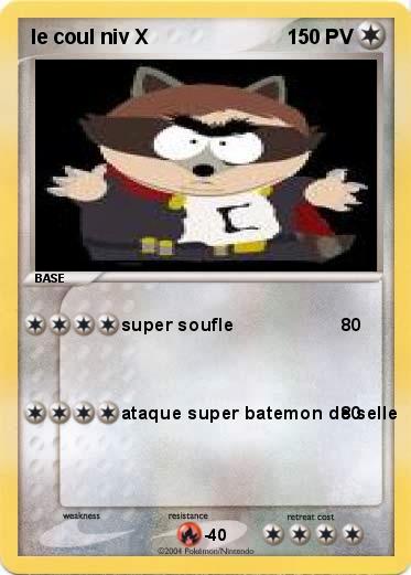 Pokemon le coul niv X