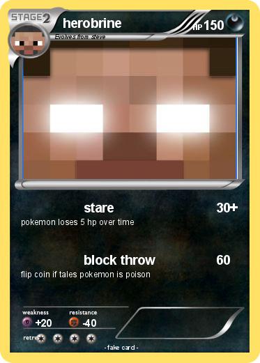 Pokemon herobrine