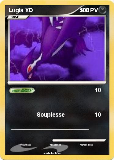 Pokemon Lugia XD                              500