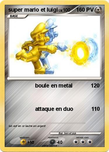Pokemon super mario et luigi