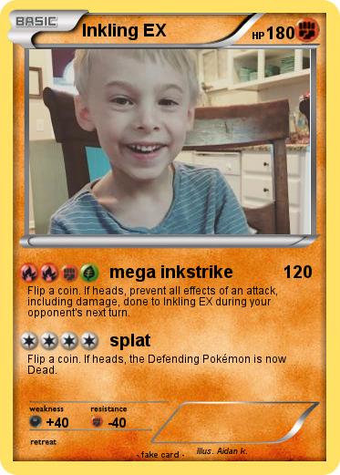 Pokemon Inkling EX