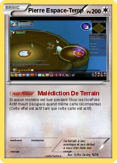 Pokemon Pierre Espace-Temp