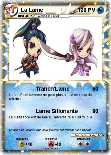 Pokemon La Lame