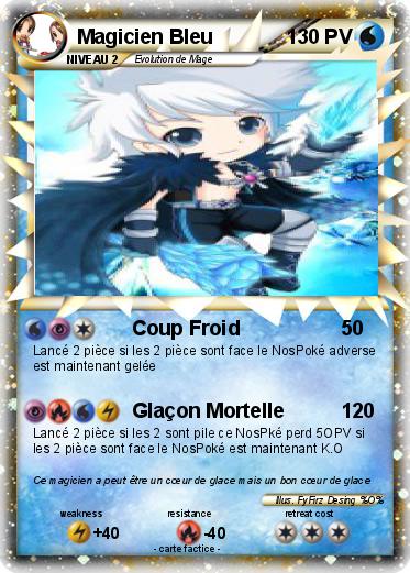 Pokemon Magicien Bleu