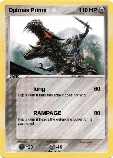 Pokemon Optmas Prime