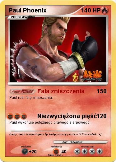 Pokemon Paul Phoenix