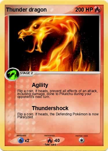 Pokemon Thunder dragon
