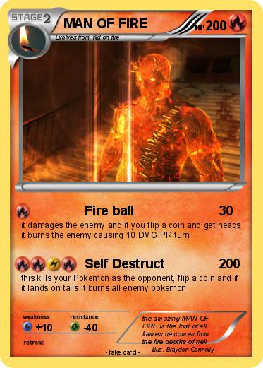 Pokemon MAN OF FIRE