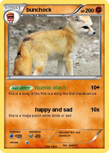 Pokemon bunchock