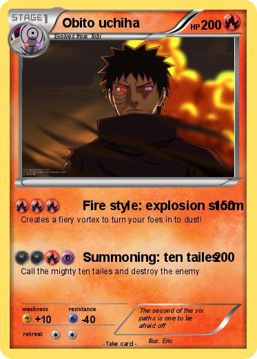 Pokemon Obito uchiha